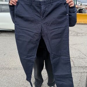 Hugo Boss Men's Navy Blue Pants